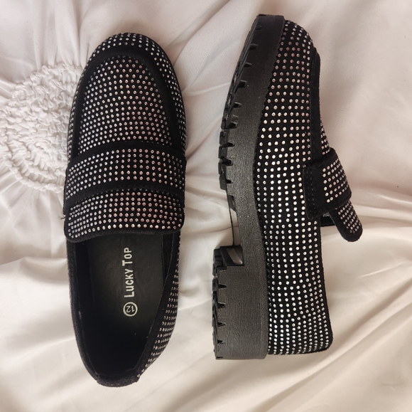 Bling loafers size 12 - Picture 4 of 6